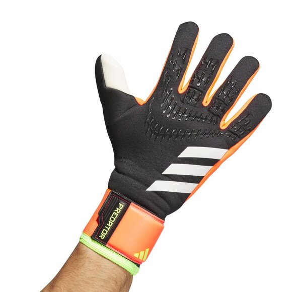 NEW IN BOX Adidas Predator League Senior Gloves SZ 11 $80 Wrist Strap - Picture 4 of 4